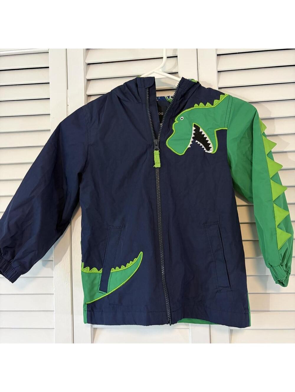 London Fog Kid's Dragon Green & Navy Jacket